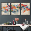 Wall Art - Abstract Moving ( 3 sets )- Poster Prints -Canvas Prints