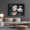Wall Art - Blossom In Black Background - Canvas Prints - Poster Prints