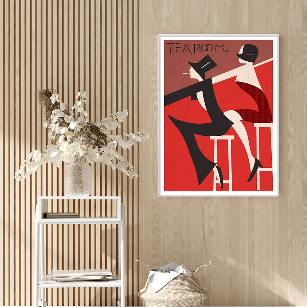 Wall Art - Tea Room - Canvas Prints-Poster Prints