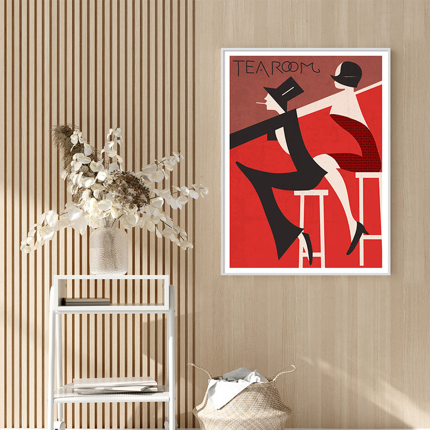 Wall Art - Tea Room - Canvas Prints-Poster Prints
