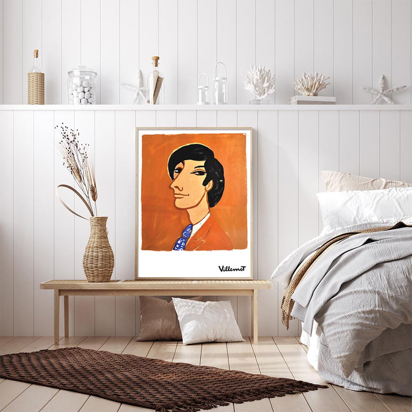 Wall Art - Villemot 1971 - Canvas Prints-Poster Prints