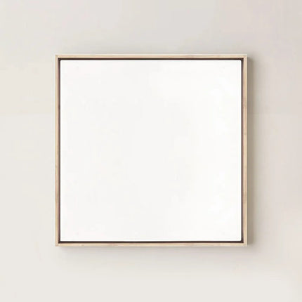Blank Canvas | Primed Cotton | Oak Frame | Square