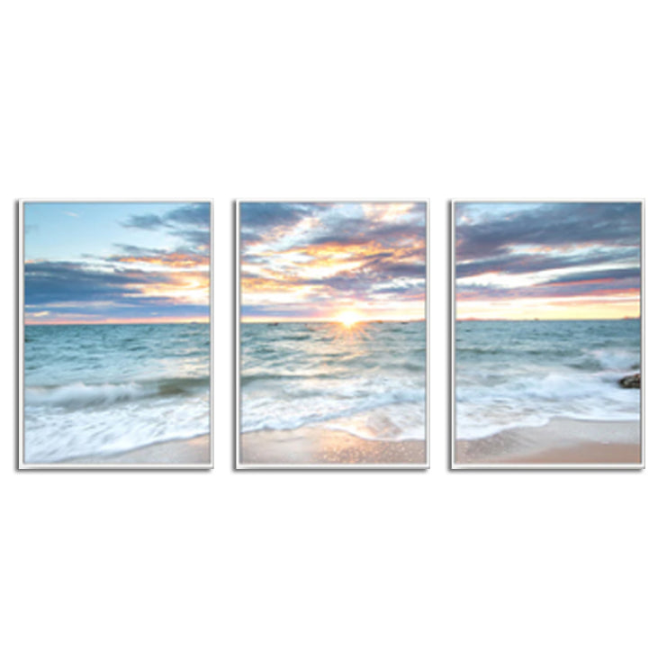 Wall Art prints -Sunrise by the ocean 3 sets - Poster Prints -Canvas Prints