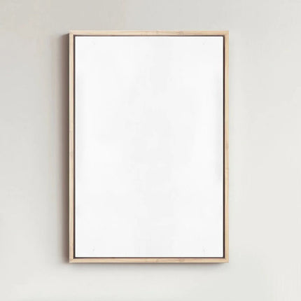 Blank Canvas | Primed Cotton | Oak Frame | Rectangle