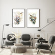 Wall art - Berries And Protea 2 sets- Canvas Prints- Poster Prints