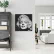 Wall Art - Monroe Black White- Canvas Prints-Poster Prints