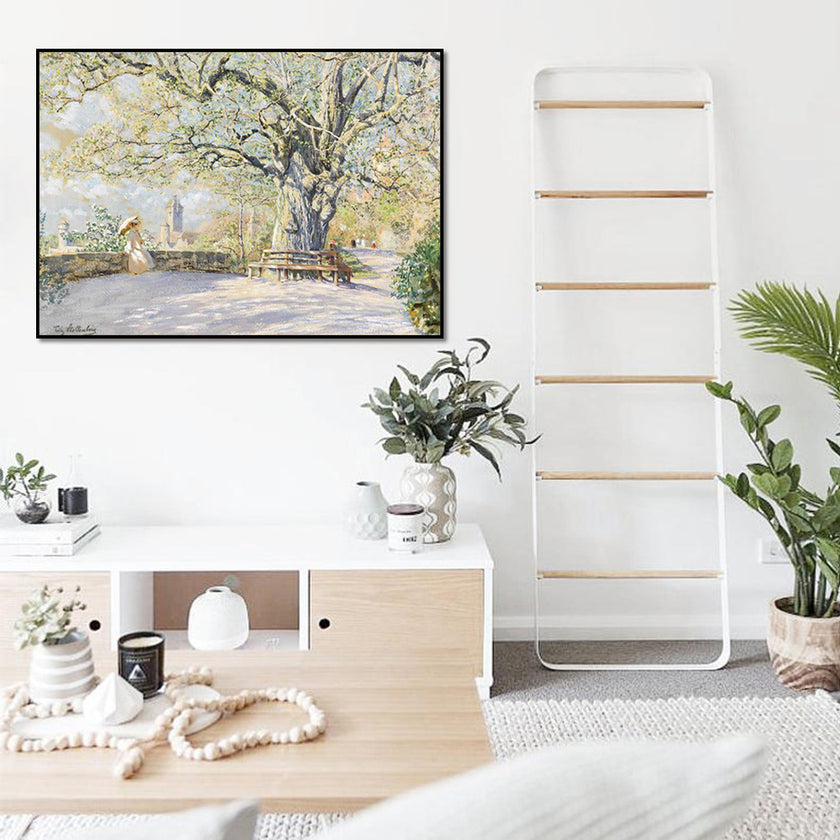 Wall Art - A View Of Klingentor by Fritz Stoltenberg - Canvas Prints-Poster Prints