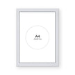 A4 Empty Frame