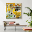 Wall Art - Aboriginal By Basquiat - Canvas Prints-Poster Prints
