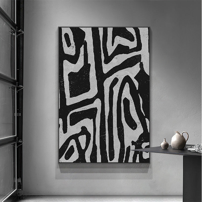 Wall Art - Abstract Black - Canvas Prints-Poster Prints