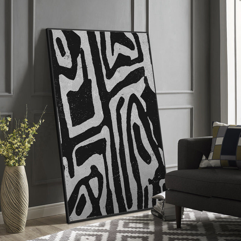 Wall Art - Abstract Black - Canvas Prints-Poster Prints
