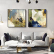 Wall Art - Abstract Blue (2 sets)- Canvas Prints-Poster Prints
