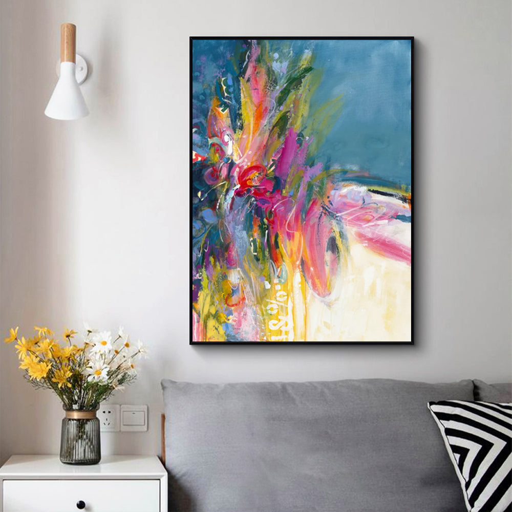 Wall Art - Abstract Blue - Canvas Prints-Poster Prints