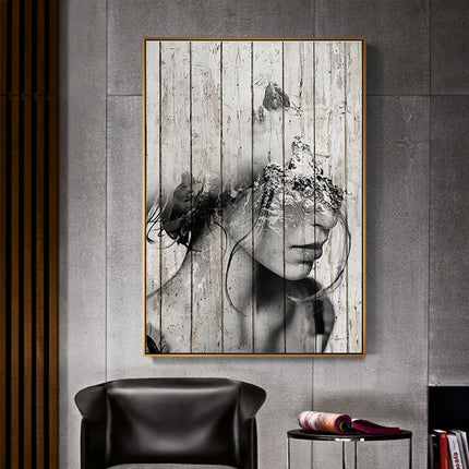 Wall art - Abstract Figure II- Canvas Prints - Poster Prints