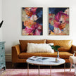 Wall art - Abstract Floral (2 sets)- Canvas Prints- Poster Prints