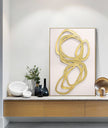 Wall art - Abstract Gold (2 sets)- Canvas Prints- Poster Prints