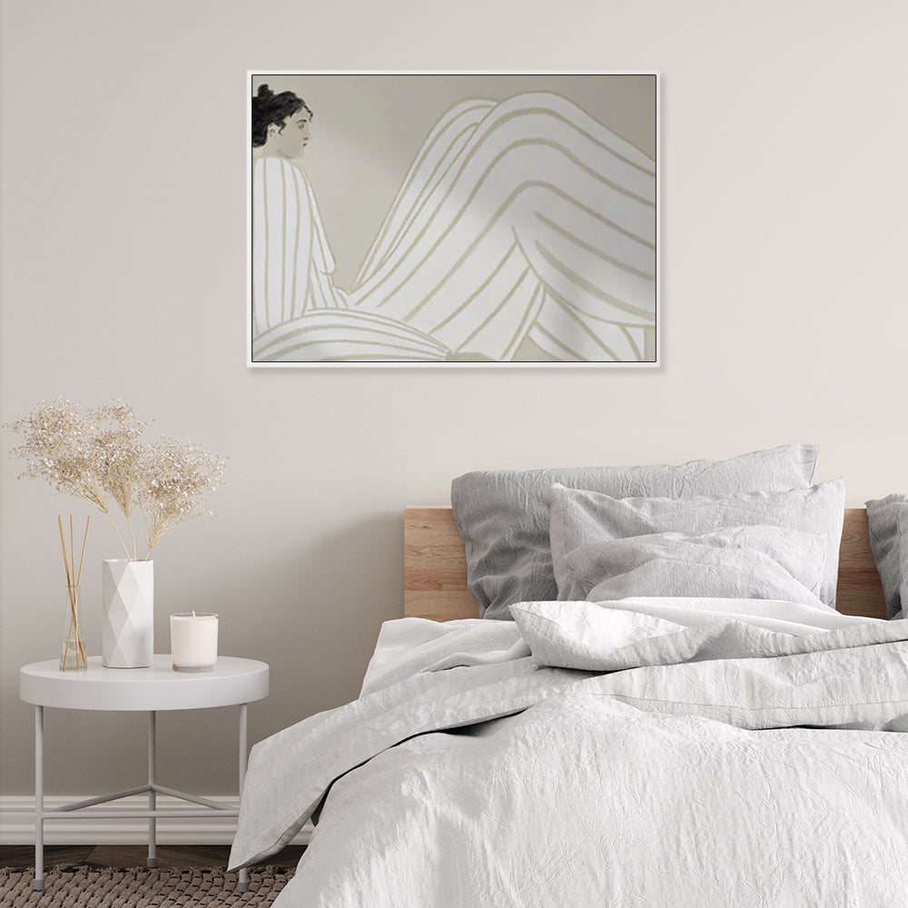 Wall Art - Abstract Lady - Canvas Prints-Poster Prints