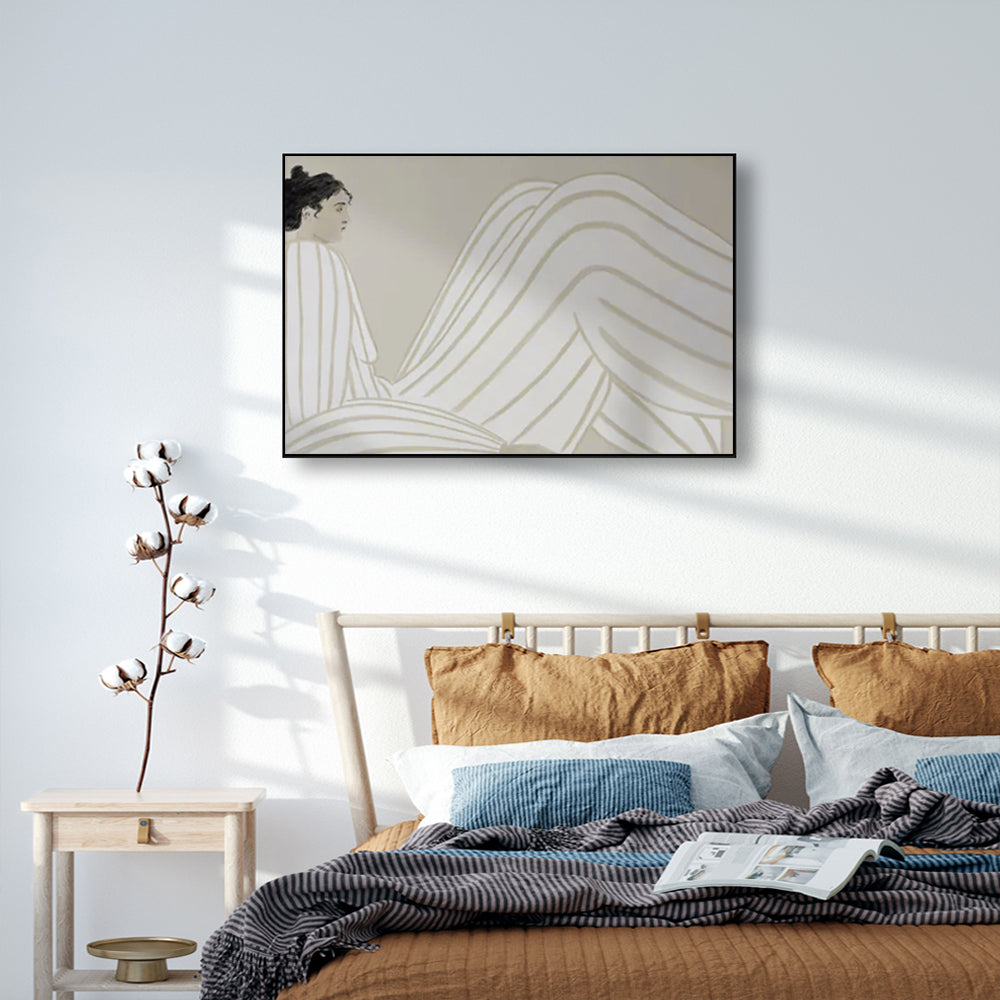 Wall Art - Abstract Lady - Canvas Prints-Poster Prints