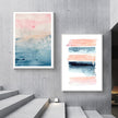 Wall art - Abstract Pink (2 sets)- Canvas Prints- Poster Prints