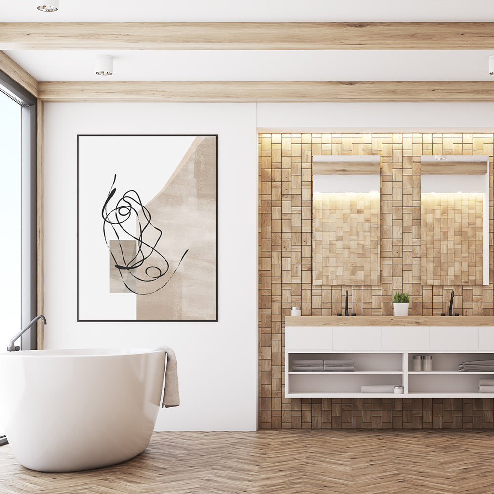 Wall Art - Abstract Line II- Canvas Prints-Poster Prints