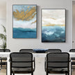 Wall Art prints - Abstract Sky And Sea ( 3 sets )- Poster Prints -Canvas Prints