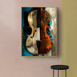 Wall Art - Abstract Violin - Canvas Prints-Poster Prints