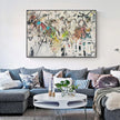 Wall Art - Abstract White Dream - Canvas Prints-Poster Prints