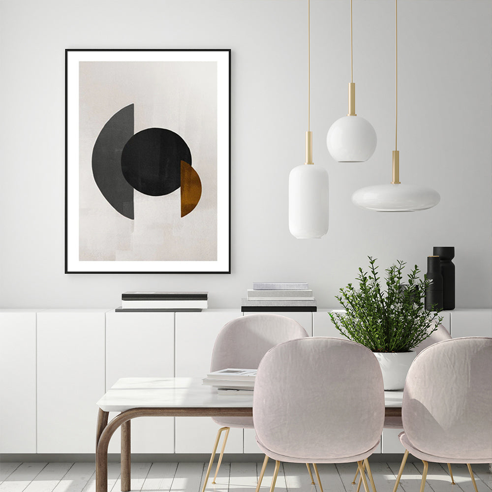 Wall Art - Abstract Circle III - Canvas Prints-Poster Prints