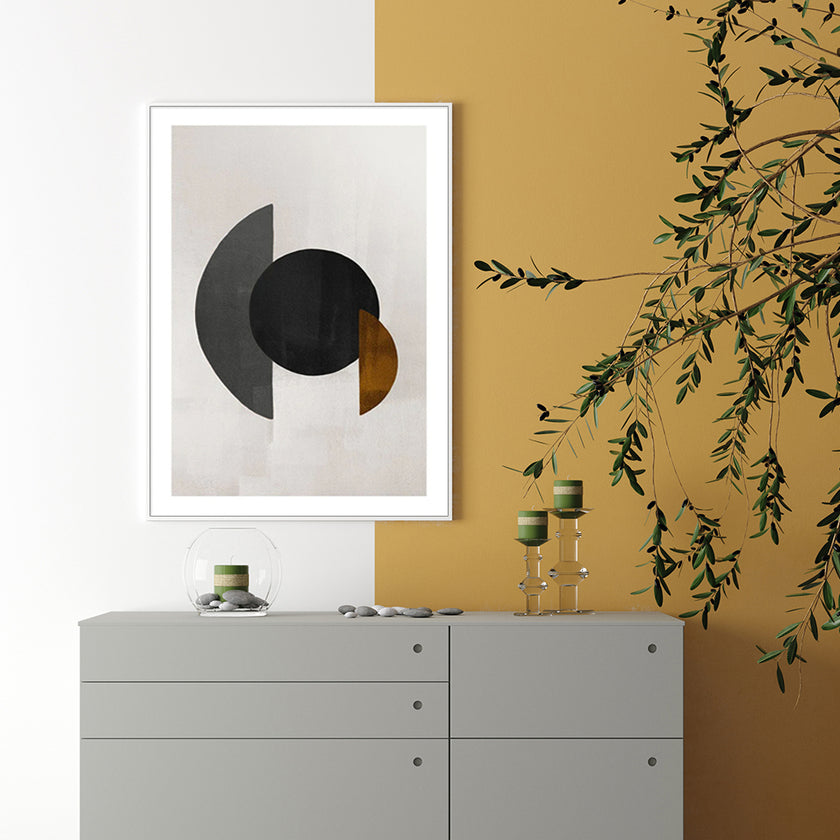 Wall Art - Abstract Circle III - Canvas Prints-Poster Prints
