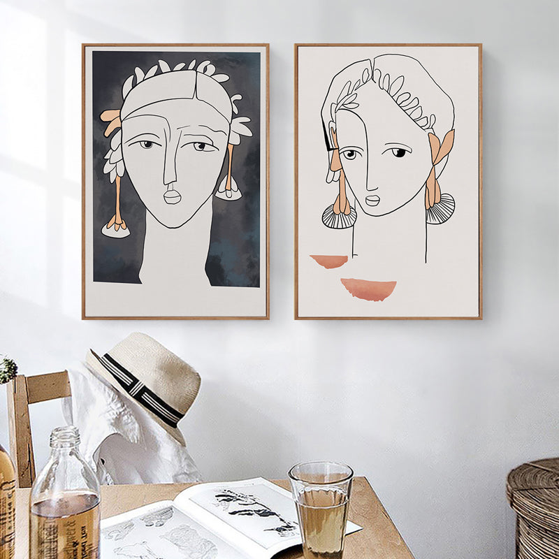Wall art - Abstract figure - Canvas Prints - Poster Prints