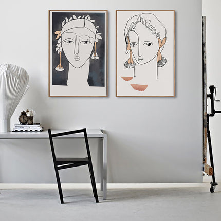 Wall art - Abstract figure - Canvas Prints - Poster Prints