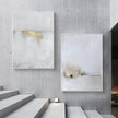Wall Art -Abstract gold white 2 sets- Canvas Prints-Poster Prints