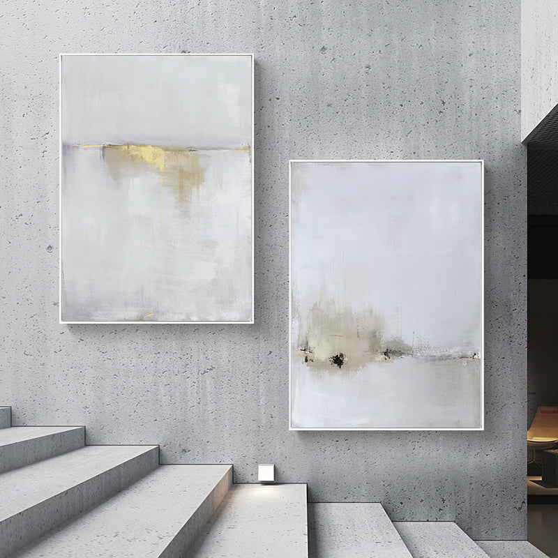 Wall Art -Abstract gold white 2 sets- Canvas Prints-Poster Prints