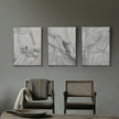 Wall Art  - Abstract Grey 3 sets - Poster Prints -Canvas Prints