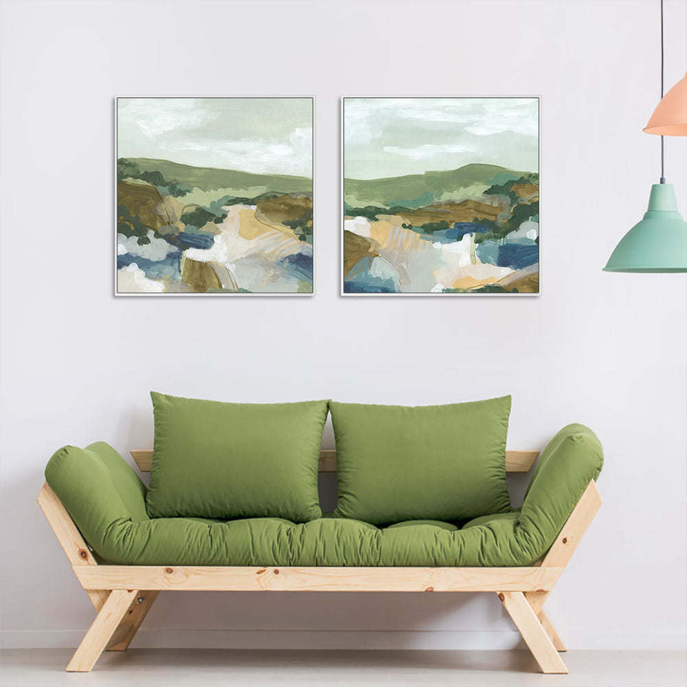 Wall Art - Abstract Landscape (2 sets)- Canvas Prints-Poster Prints