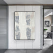 Wall Art - Abstract Nany Blue - Canvas Prints-Poster Prints