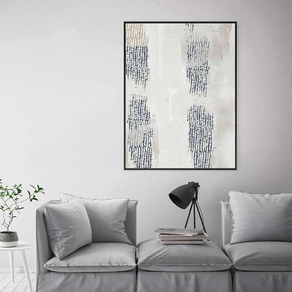 Wall Art - Abstract Nany Blue - Canvas Prints-Poster Prints