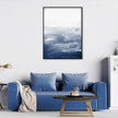 Wall Art - Abstract navy blue sea - Canvas Prints-Poster Prints