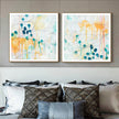 Wall Art - Abstract Olive (2 sets)- Canvas Prints-Poster Prints