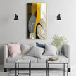 Wall Art – Abstract Yellow Black - Canvas Prints - Poster Prints
