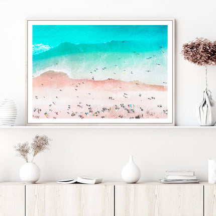 Wall Art - Aerial Beach - Canvas Prints-Poster Prints
