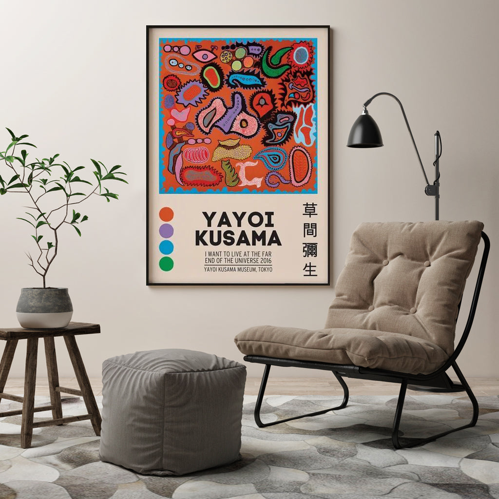 Wall Art - Yayoi Kusama All the Eternal Love, 2014 - Canvas Prints-Poster Prints
