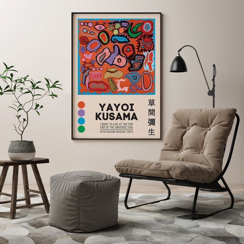 Wall Art - Yayoi Kusama All the Eternal Love, 2014 - Canvas Prints-Poster Prints
