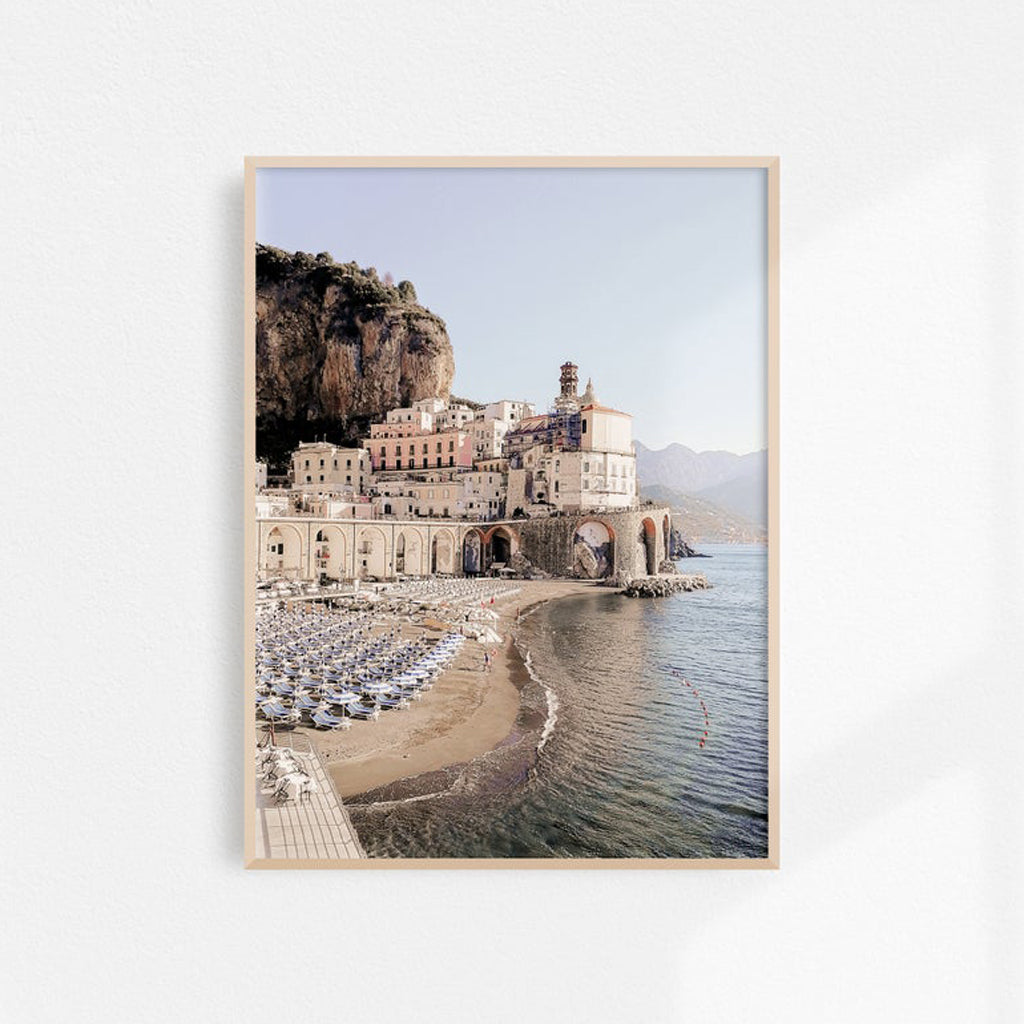 Landscape Art prints - Amalfi Coast - Poster Prints -Canvas Prints