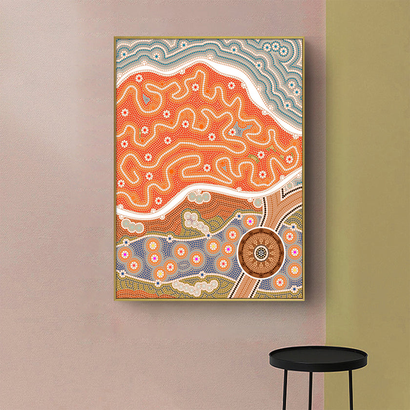 Wall Art - Red River - Canvas Prints-Poster Prints
