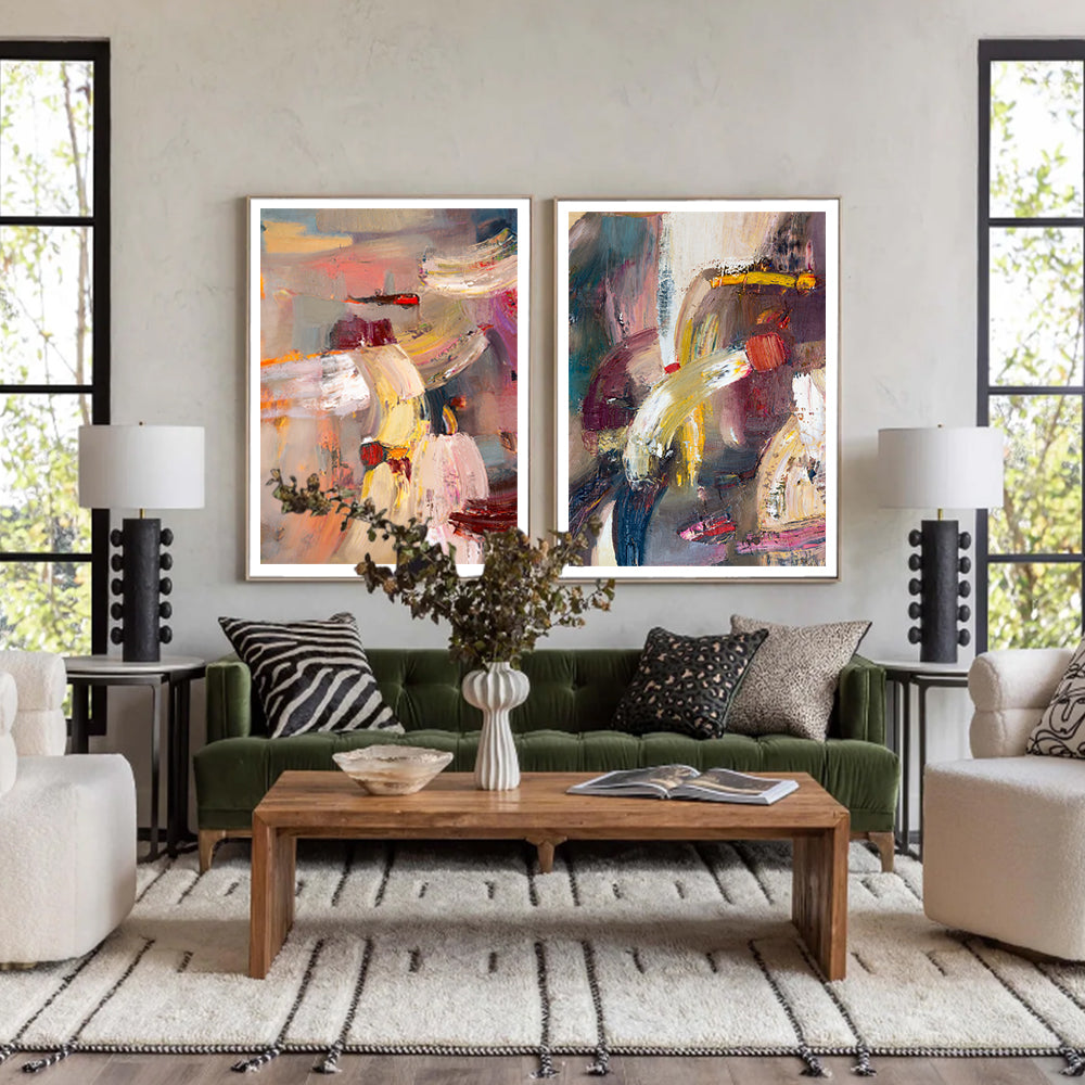 Wall art - Autumn Days (2 sets)- Canvas Prints- Poster Prints