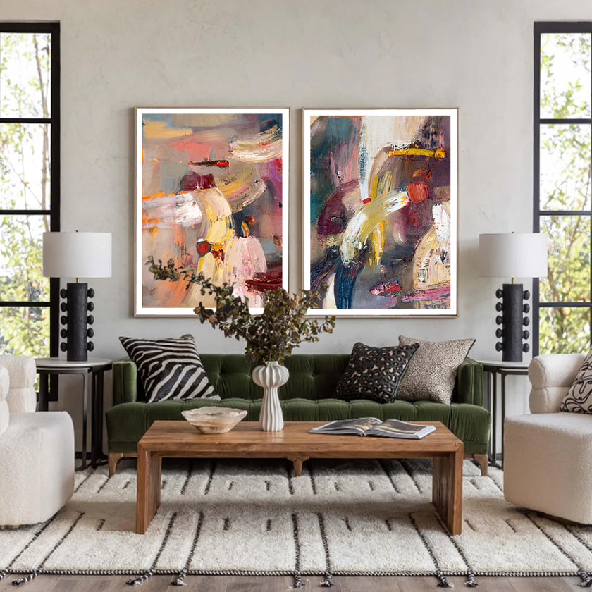 Wall art - Autumn Days (2 sets)- Canvas Prints- Poster Prints