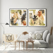 Wall Art - Autumn leaves (2 sets)- Canvas Prints-Poster Prints