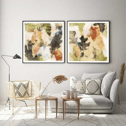 Wall Art - Autumn leaves (2 sets)- Canvas Prints-Poster Prints