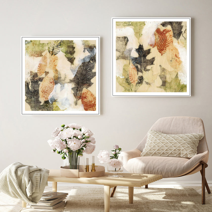 Wall Art - Autumn leaves (2 sets)- Canvas Prints-Poster Prints